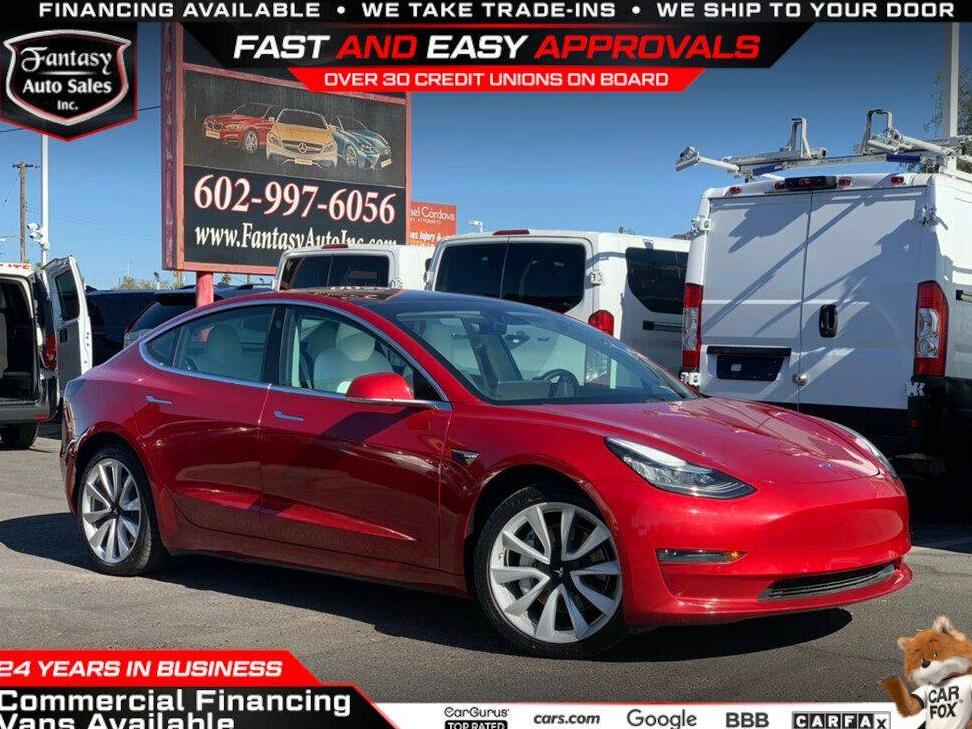 TESLA MODEL 3 2019 5YJ3E1EA9KF312845 image